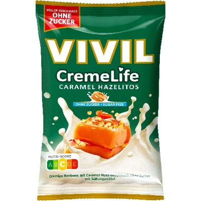 Vivil CremeLife karamel a lískový oříšek bez cukru 90 g