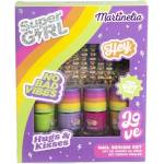 Aquarius Cosmetic Детски комплект за нокти Martinelia Supergirl - 5 части