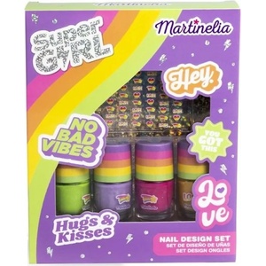 Aquarius Cosmetic Детски комплект за нокти Martinelia Supergirl - 5 части