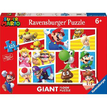 Ravensburger Пъзел за под Ravensburger от 125 части - Супер Марио (5640)