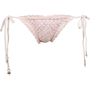Seafolly Дамско бикини долнище Seafolly Women's Day Dreamer Brazillian Tie Side Bikini bottom - Dustypink - размер 34 (EU) (150-5063-0112)