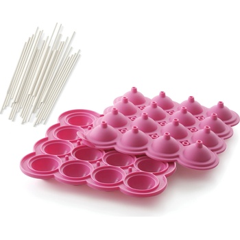 Silikomart Форма за близалки Wonder Pops с пръчици за хранене (25.321.87.0165)