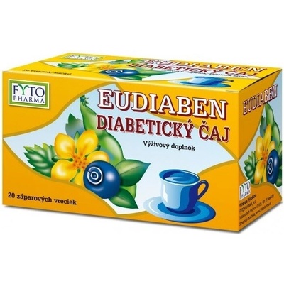 FYTO EUDIABEN diabetické ČAJ 20 x 1 g