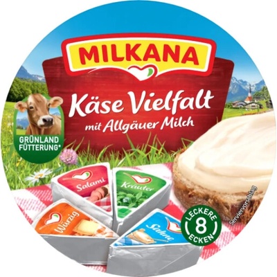 Milkana tavený sýr Výběr 190 g – Zboží Dáma