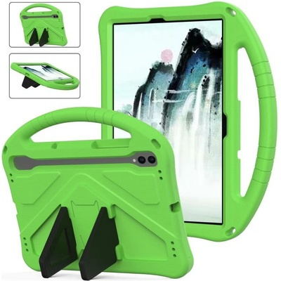 Vsetkonamobil 115434 KIDDO Detský obal pre Samsung Galaxy Tab S10 FE / S10 Lite zelený
