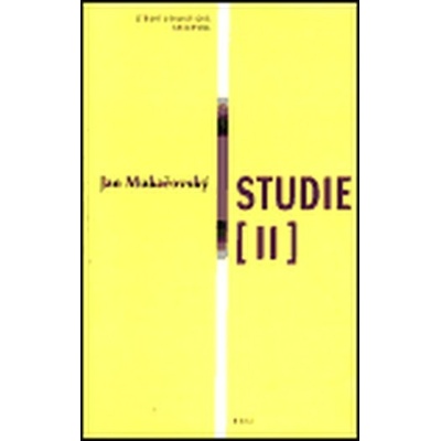 Studie II - Jan Mukařovský