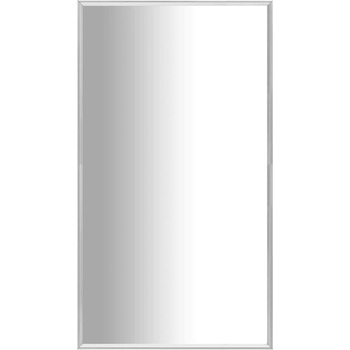 vidaXL Огледало, сребристо, 80x60 см (322735)
