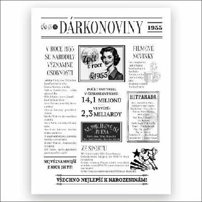 Dárkonoviny z roku 1955