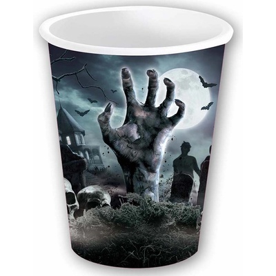 Guirca Чаши - Хелоуин гробище, 240 мл, 6 бр