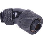 Alphacool Компресионен фитинг Alphacool, 16/10 - G1/4, 45°, Въртящ се, Черен мат (AC-62374) - cybertrade