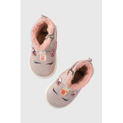Primigi Детски половинки обувки от велур Primigi в розово (4904700.18.24)