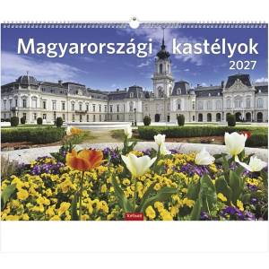 TopTimer Стенен календар TOPTIMER T093 420x310 мм, хоризонтален формат, „Замъци в Унгария 2027 (T9300-26F)