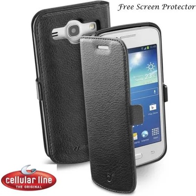 Samsung Galaxy Core Plus G3500 Book Essential Калъф + Протектор