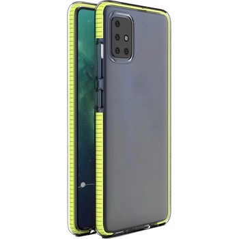 Xiaomi Pокривало Spring clear TPU за Xiaomi Redmi 10X 4G/Redmi Note 9 - Жълт KP8581