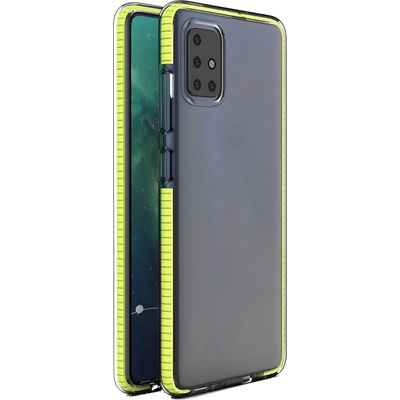 Xiaomi Pокривало Spring clear TPU за Xiaomi Redmi 10X 4G/Redmi Note 9 - Жълт KP8581