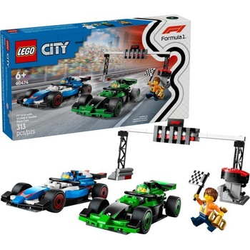 Image 1 of LEGO® City - F1 Grid with VCARB & Sauber Race Cars (60474)