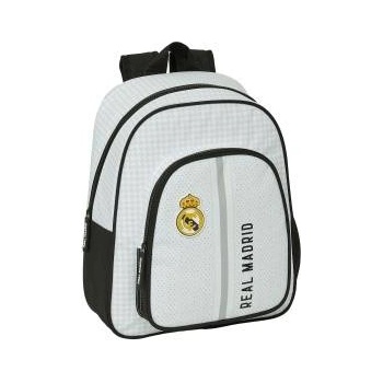 FC Real Madrid Училищна чанта Real Madrid C. F. 24/25 Бял Сив 28 x 34 x 10 cm