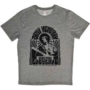 Jimi Hendrix Electric Ladyland Mono Grey M Риза (JHXTS32MG02)