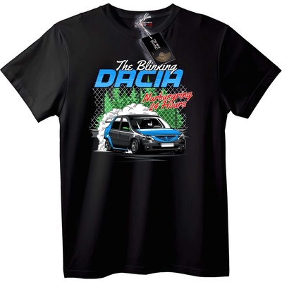 NOONEBRAND Тениска The Blinxing Dacia Nürburgring 24H - 3XL, Black
