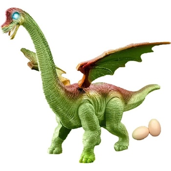 Rappa Dinosaurus chodí a klade vejce zelený