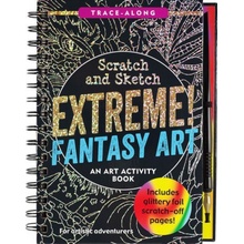 Scratch & Sketch Extreme Fantasy Art Trace Along