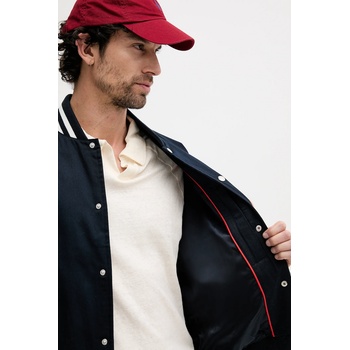 Tommy Hilfiger Яке бомбър Tommy Hilfiger в тъмносиньо преходен модел MW0MW40647 (MW0MW40647)