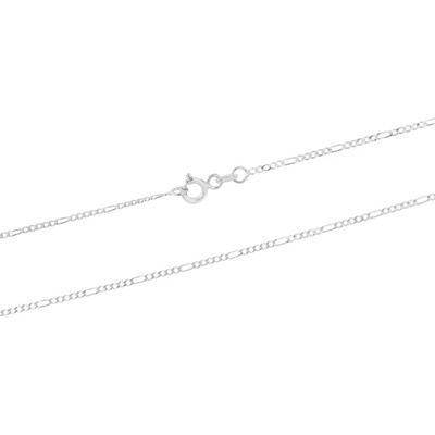Gemmax Řetízek z bílého zlata figaro GUCWN-50-01505