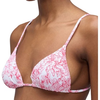SUNDEK Caladesi fleur de joie adjustable bralette bikini top - White (Pitaya)