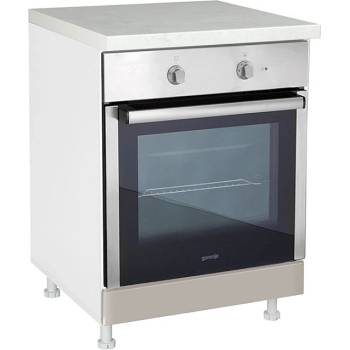 Matis Кухненски шкаф долен за вградена фурна in mdf d60 r кашмир гланц