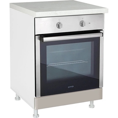 Matis Кухненски шкаф долен за вградена фурна in mdf d60 r кашмир гланц