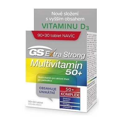 GS Extra Strong Multivitamin 50+ 120 tablet