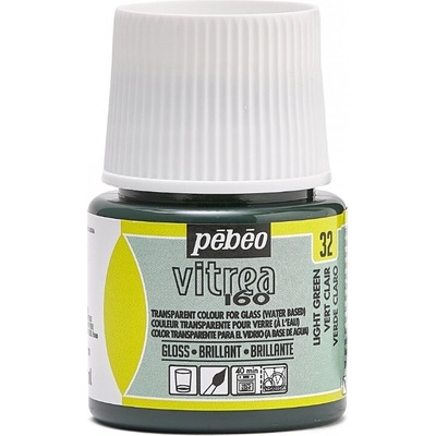 Pébéo Napaľovacia farba na sklo Vitrea 160 45 ml 32 Light Green