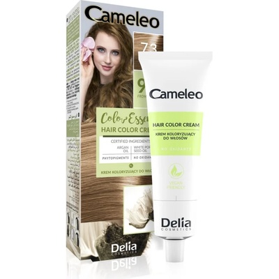 Delia Cosmetics Cameleo Color Essence боя за коса в туба цвят 7.3 Hazelnut 75 гр
