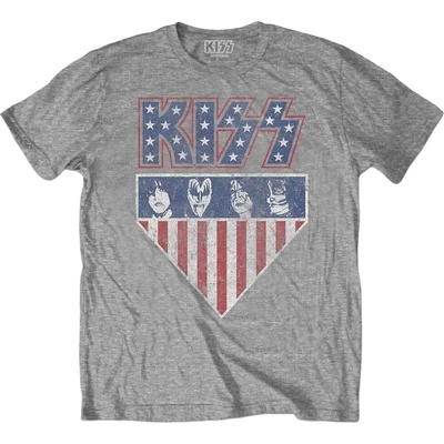 Kiss Stars And Stripes Grey L Риза (KISSTS26MG03)