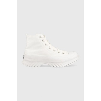 Converse Chuck Taylor All Star Lugged 2.0 dámské kotníkové tenisky na platformě bílé