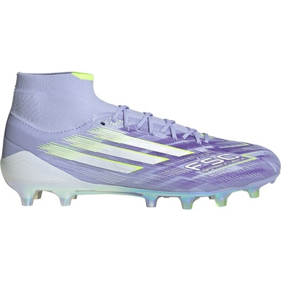 Adidas Дамски обувки Adidas F50 Sparkfusion Elite Womens Firm Ground Boots - Purple/Lemon
