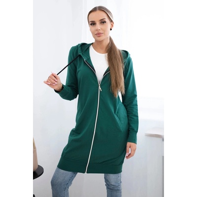 Kesi Women's long hoodie Kesi dark mint