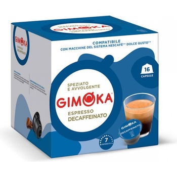 Gimoka Decaffeinato безкофеинови кафе капсули съвместими с Dolce Gusto® 16 бр
