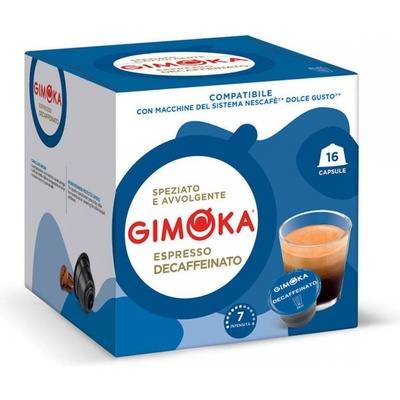 Gimoka Decaffeinato безкофеинови кафе капсули съвместими с Dolce Gusto® 16 бр