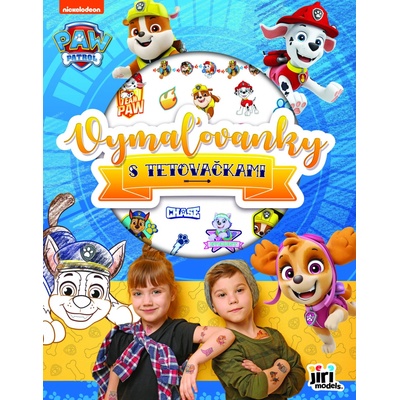 Jiří Models Vymaľovánky s tetovačkami Labková Patrola