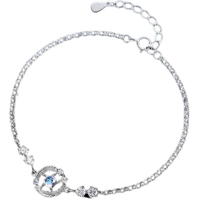Silenti Jewelry Сребърна гривна "Атрактивност
