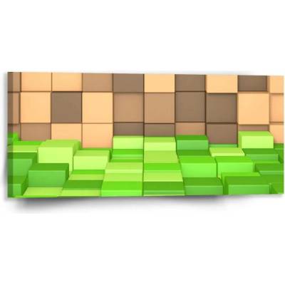 Sablio Obraz Blocks 3D - 110x50 cm