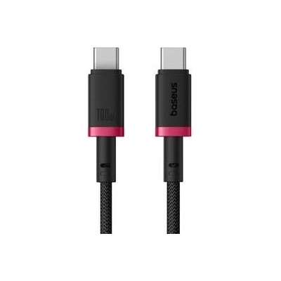 Baseus P10377803U01-03 USB-C/USB-C 100W 2m černý/červený