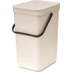 Brabantia Кош за смет за разделно събиране Brabantia Sort&Go 12L, Soft Beige