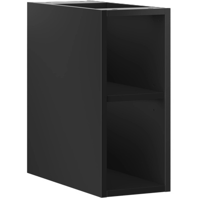 Box-A отворен шкаф с рафт 20 см, черен мат - 91AX2-0200-470-0-71 (91AX2-0200-470-0-71)