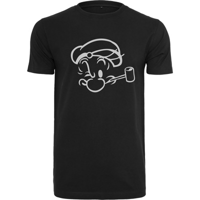 MERCHCODE Мъжка тениска в черен цвят Merchcode Popeye Face Sketch UB-MC632-00007 - Черен, размер XS