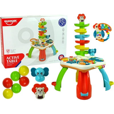 mamido Multifunkční stoleček s kuličkovou dráhou