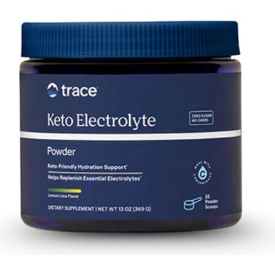 Trace Minerals Keto Electrolyte Powder Keto elektrolyty citrón a limetka 330 g
