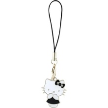 Přívěsek na klíče Hello Kitty Charm Kitty Cute černý