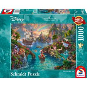 Schmidt Spiele Puzzle Schmidt Thomas Kinkade Disney Peter Pan 1000pc (sch9635)